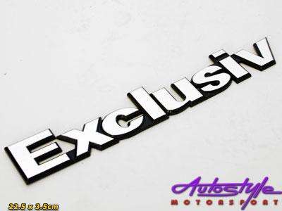 Exclusiv Steel Badge Large
