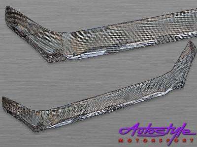 Carbon Look Bonnet Shield for Hyundai Tucson 05+