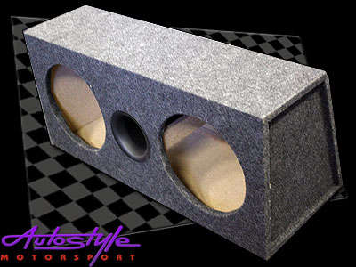 12' Double Sub enclosure w/6" port