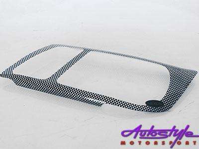 VW Jetta Mk4 Carbon Headlight Shields