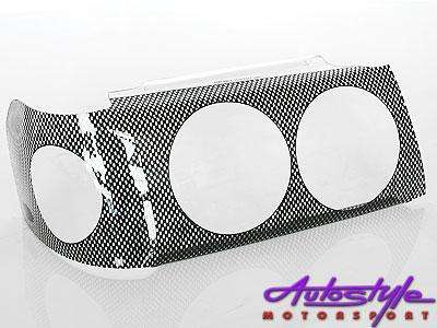 Fiat Uno Carbon Look Headlight Shields