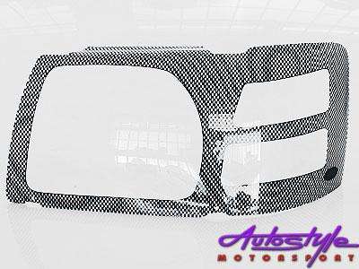 Suitable to Fit Ford Ranger 07up Carbon Headlight Shields(non-oem)