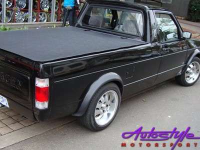 Caddy semi clear tailights