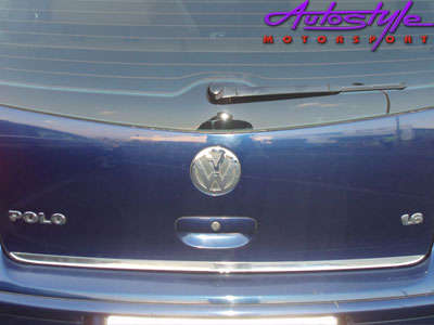 Polo Vivo Chrome Bootlip Strip