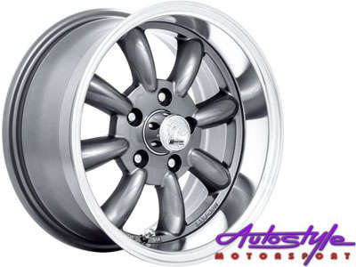 15" A/Line Zero 4/108 Alloy Wheels
