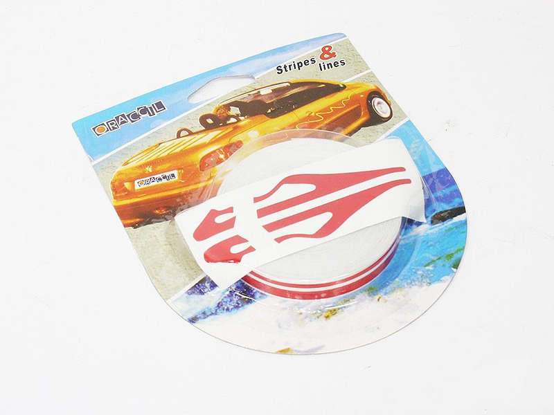 Vehicle Pinstriping Kit (9mm double red)