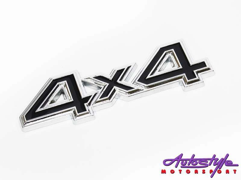 4x4 Black Grille Badge (11)