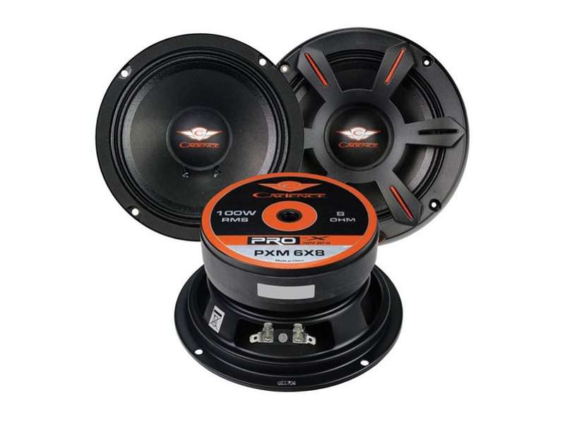 Cadence PXM 6X 6.5" Pro X 200w/100rms Midbass Speakers (pair)