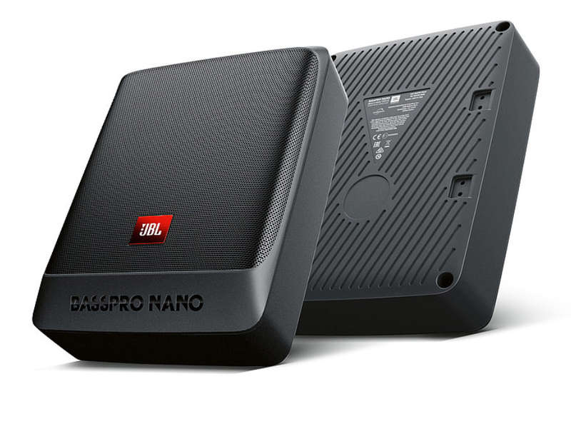 JBL BASSPRO NANO Ultra-Compact Under Seat Powered Subwoofer System