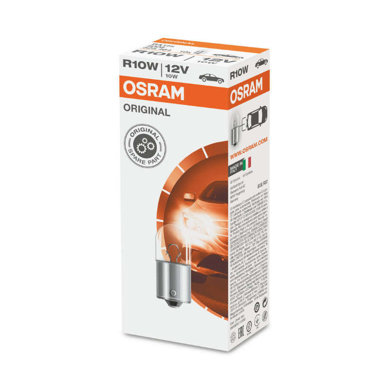 Car 12V 10W R10W Bulb - Indicator, Brake &amp; Fog - OSRAM 5008