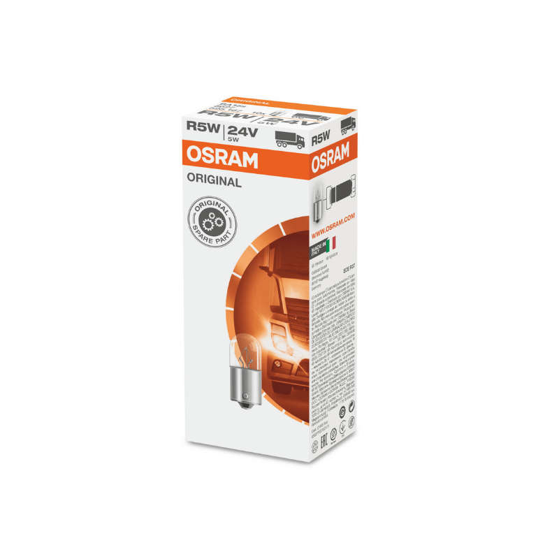 Truck 24V 5W R5W Bulb - Indicator, Brake &amp; Fog - OSRAM 5627
