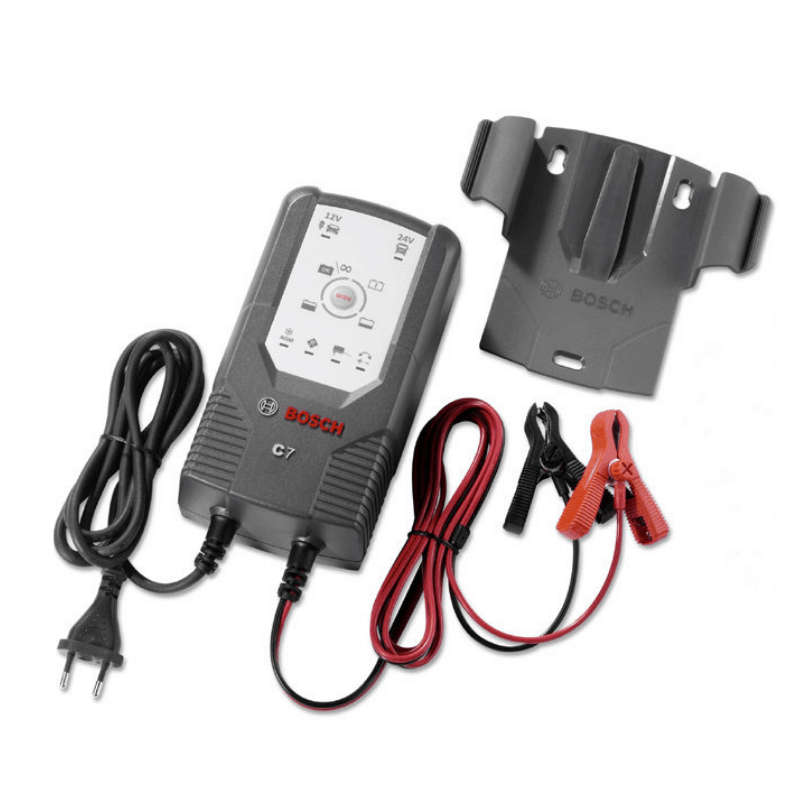 BOSCH C7 12/24V Automatic Battery Charger (Lead-acid, AGM & GEL)