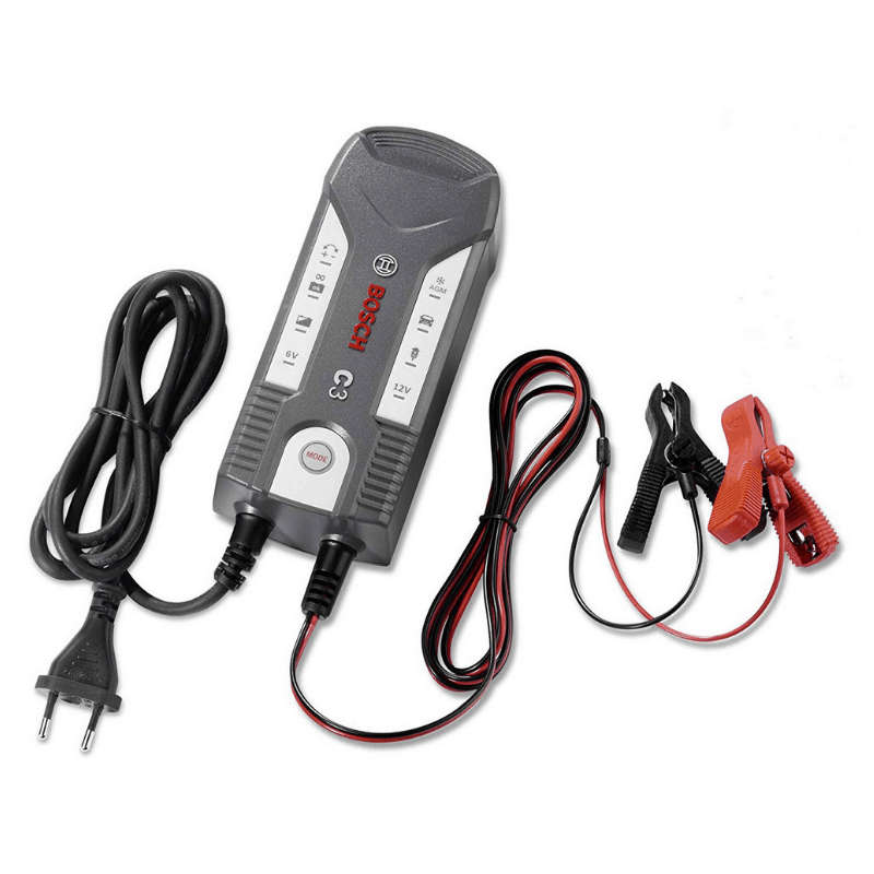 Bosch C3 6/12V Automatic Battery Charger (Lead-acid, AGM &amp; GEL)