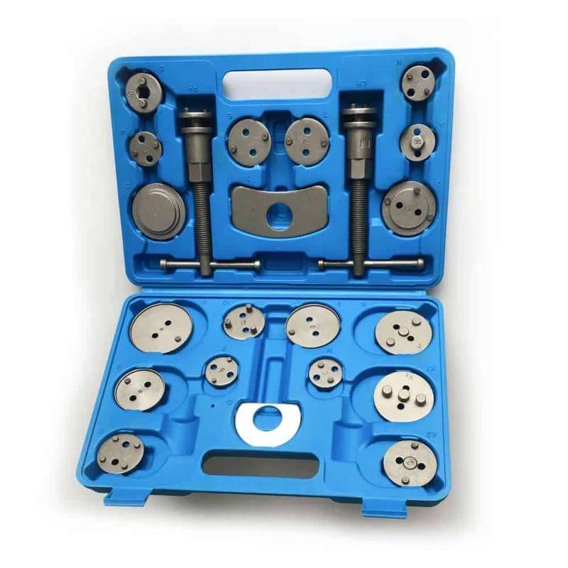 Universal 22pcs Caliper Brake Piston Tool Kit Disc Rewind Wind Back Pads
