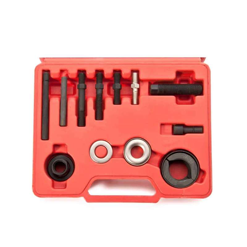 12 Pcs Alternator Power Steering Pump Pulley Puller & Installer Kit