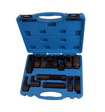 14pcs Oxygen Sensor Socket Set (1/2"- 3/8")