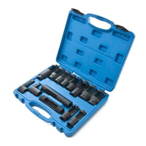 14pcs Oxygen Sensor Socket Set (1/2"- 3/8")