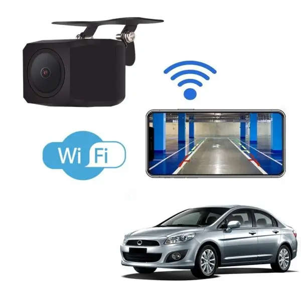 WIFI Reversing Rearview Camera For Cars WIFI Car Backup Camera (Free APP - IOS &amp; Android)