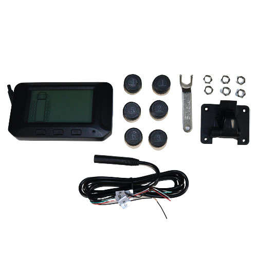 Wireless Truck, Car & Trailer TPMS (Tyre Pressure Monitoring System) - 6pcs External Sensors (add...
