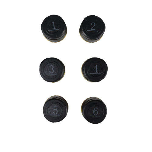 Wireless Truck, Car & Trailer TPMS (Tyre Pressure Monitoring System) - 6pcs External Sensors (add...