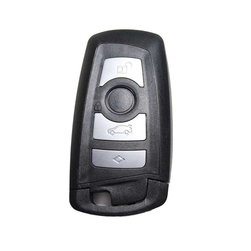 BMW - Cas4, 1, 2, 3, 4, 5, X1, X3, X5, X6 | Remote Case & Blade (4 Buttons, HU100R Black Blade)