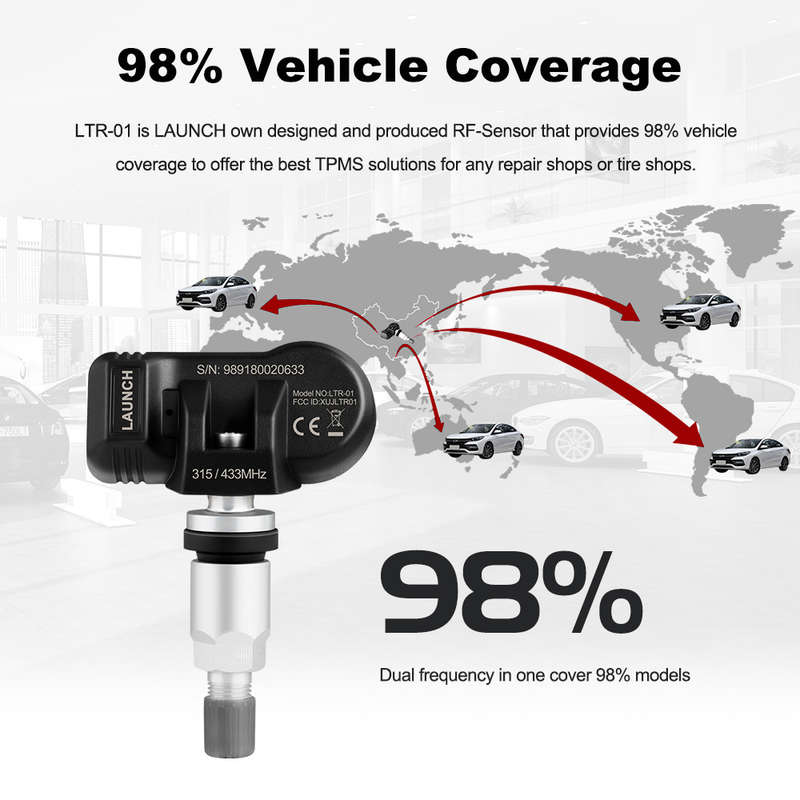 Launch LTR-03 RF Sensor | Internal TPMS Sensor