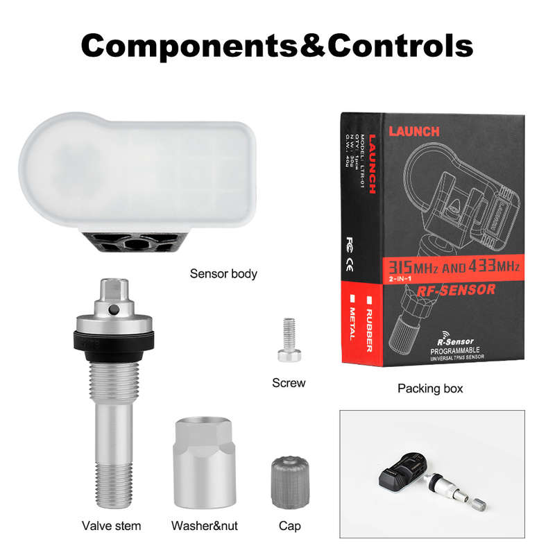 Launch LTR-03 RF Sensor | Internal TPMS Sensor