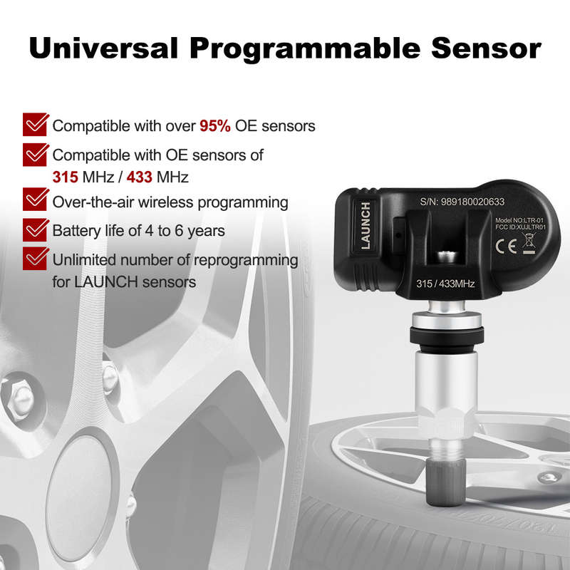 Launch LTR-03 RF Sensor | Internal TPMS Sensor