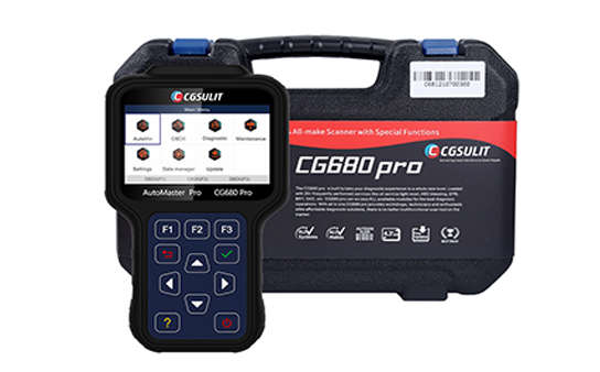 CG680 Pro all-system diagnostic scanner (80+ car makes)