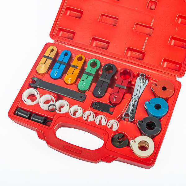 21pc Fuel and Air Conditioning Disconnection Tool Set