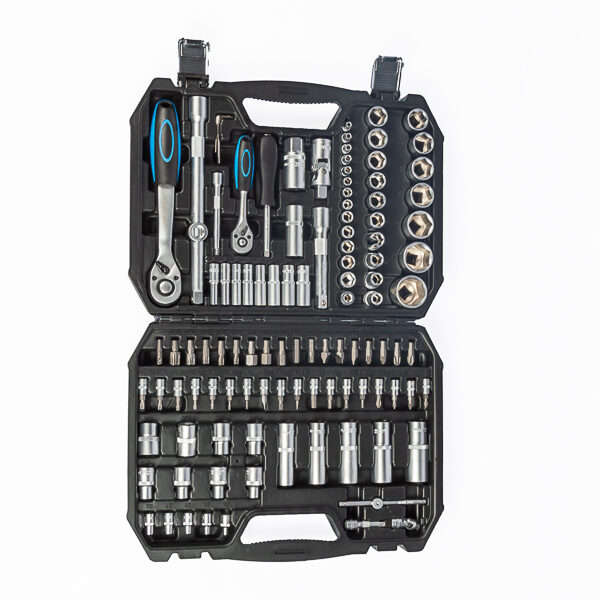108pcs 1/4" & 1/2" Drive Socket Set