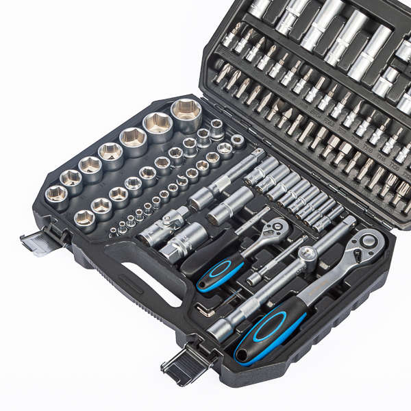 108pcs 1/4" & 1/2" Drive Socket Set