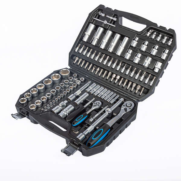 108pcs 1/4" & 1/2" Drive Socket Set