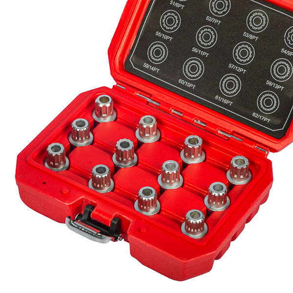 12pcs VW Wheel Lock Screw Socket Set
