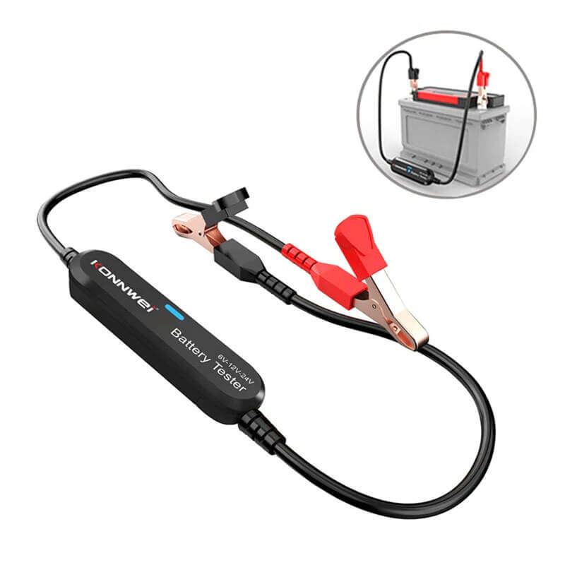 Konnwei BK200 Ultimate 6V/12V/24V Bluetooth Battery Tester