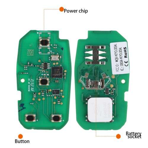 Autel IKEY Premium Style Smart Programmable Key 4 Buttons (Buick Style)