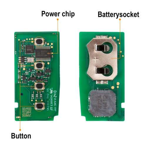Autel MAXIIM IKEY Premium Style Smart Programmable Key 4 Buttons (Toyota Style)