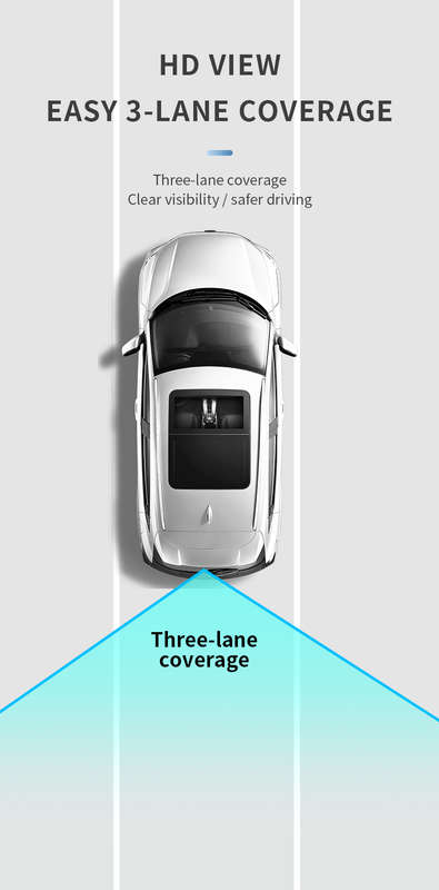 4.3-Inch Wireless License Plate Backup Reverse Camera Kit