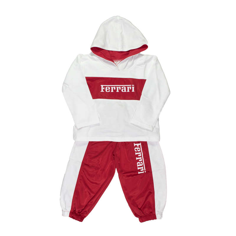Tracksuits - Ferrari White - 4-5-years