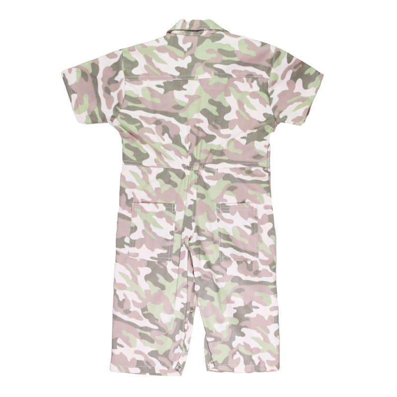 Overalls - Camouflage (Green and Pink)