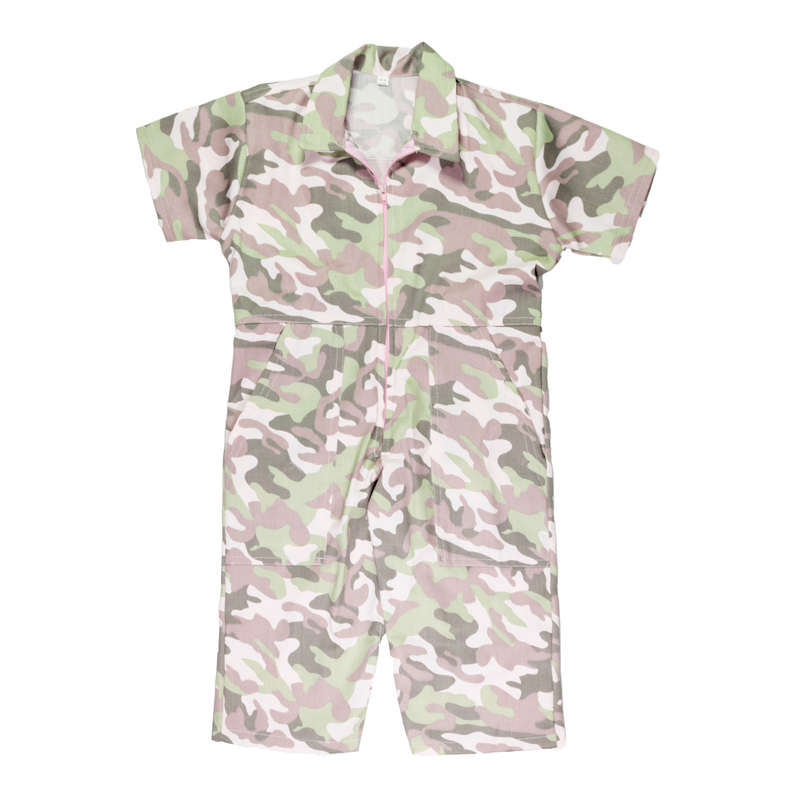 Overalls - Camouflage (Green and Pink)