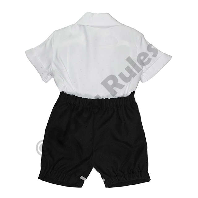 Christening Boys Black and grey waist coat