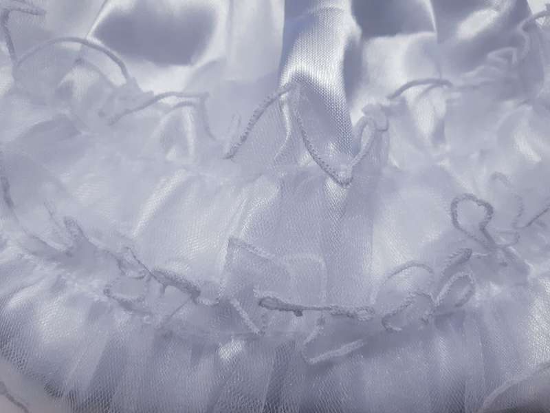 Christening Girls Satin Frilly Pantie