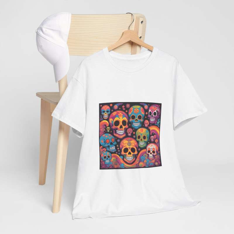 Unisex "Fiesta of Skulls" T-Shirt