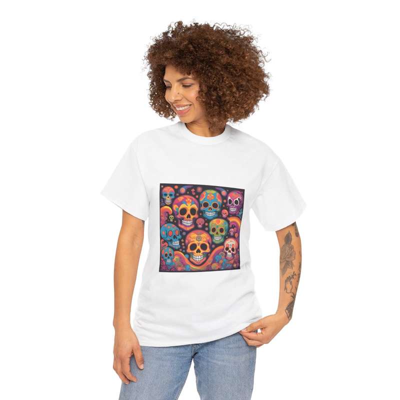Unisex "Fiesta of Skulls" T-Shirt