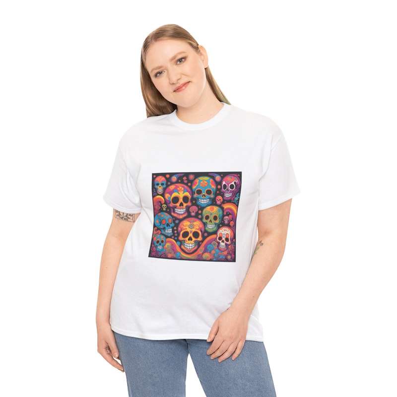 Unisex "Fiesta of Skulls" T-Shirt