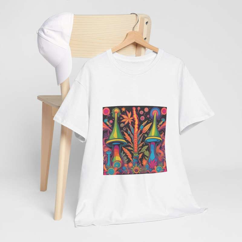 Unisex "Psychedelic Shroom Blast" T-Shirt