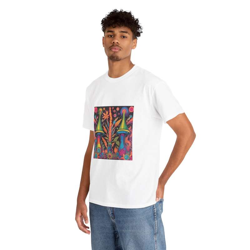 Unisex "Psychedelic Shroom Blast" T-Shirt