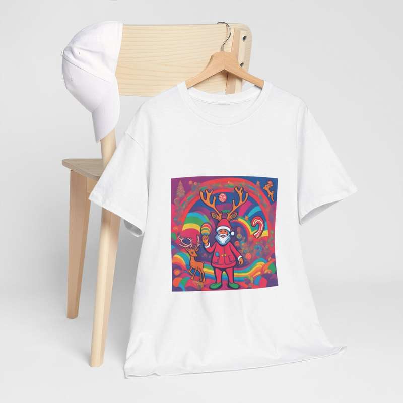 Unisex "Psychedelic Santa Claus" T-Shirt