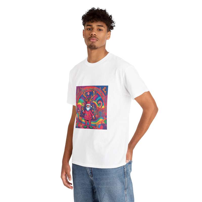 Unisex "Psychedelic Santa Claus" T-Shirt
